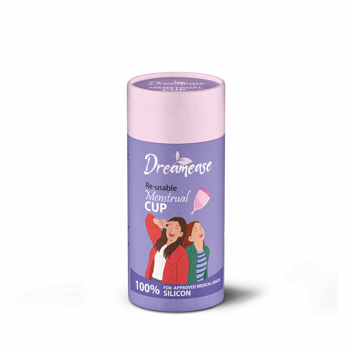 Menstrual Cup | 100 % Silicon material reusable | Ultra Soft, Odour & Rash Free| Pack of 1