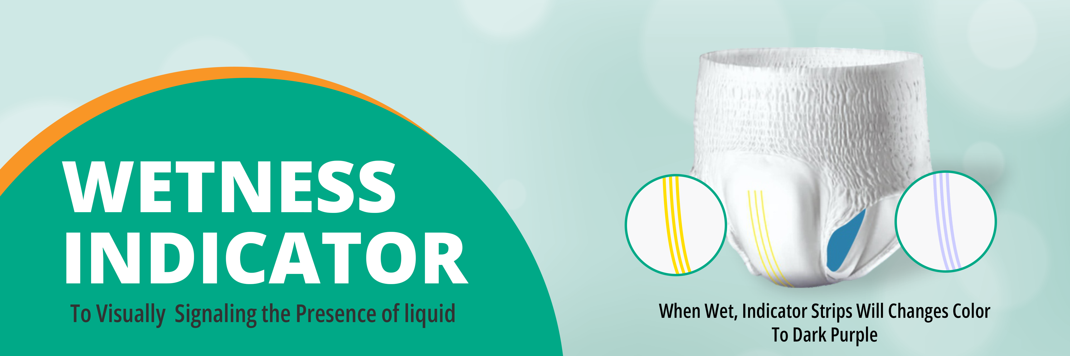 Dreamease adult diaper premium pant style with wetness indicator