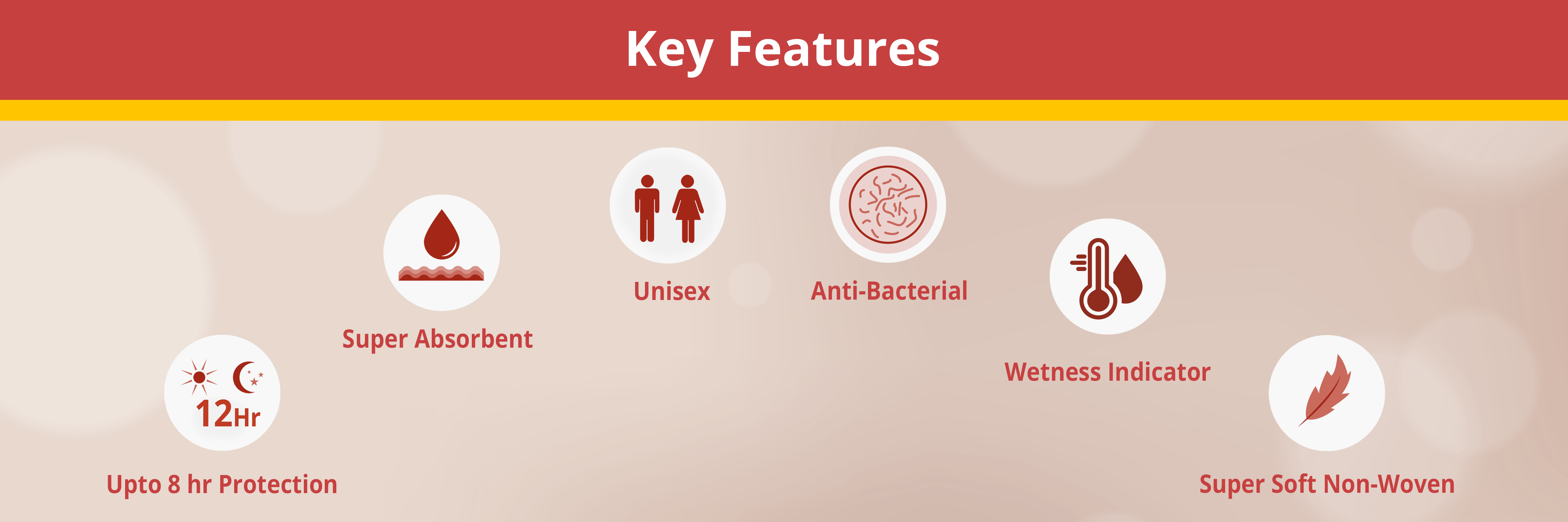 Dreamease adult diaper pant style key features- upto 8 hours Protection, Super Absorbent Unisex Anti-Bacterial, Wetness Indicator Super Soft Non-Woven