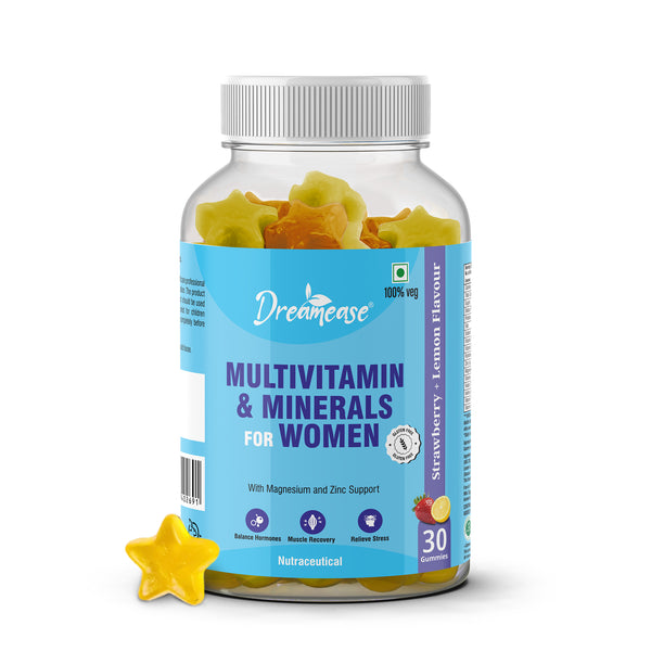 Dreamease Multivitamin & Minerals Gummies For Women