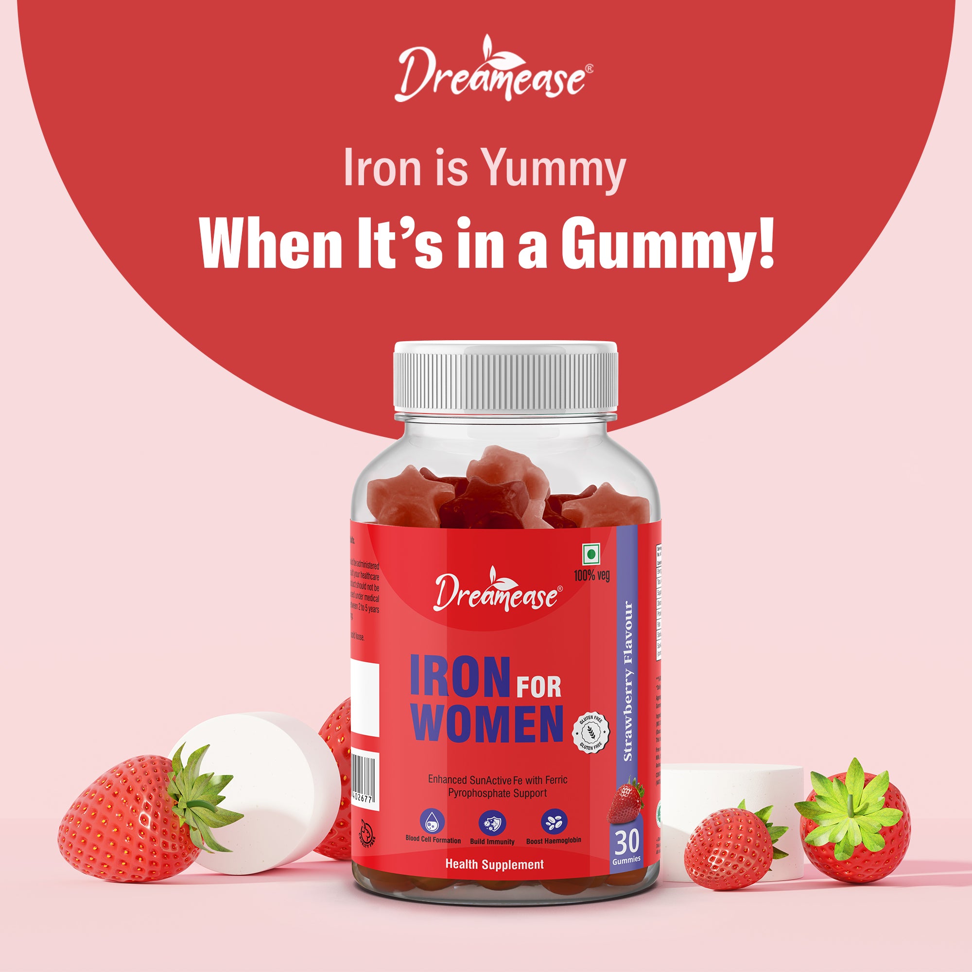 Dreamease Iron Gummies