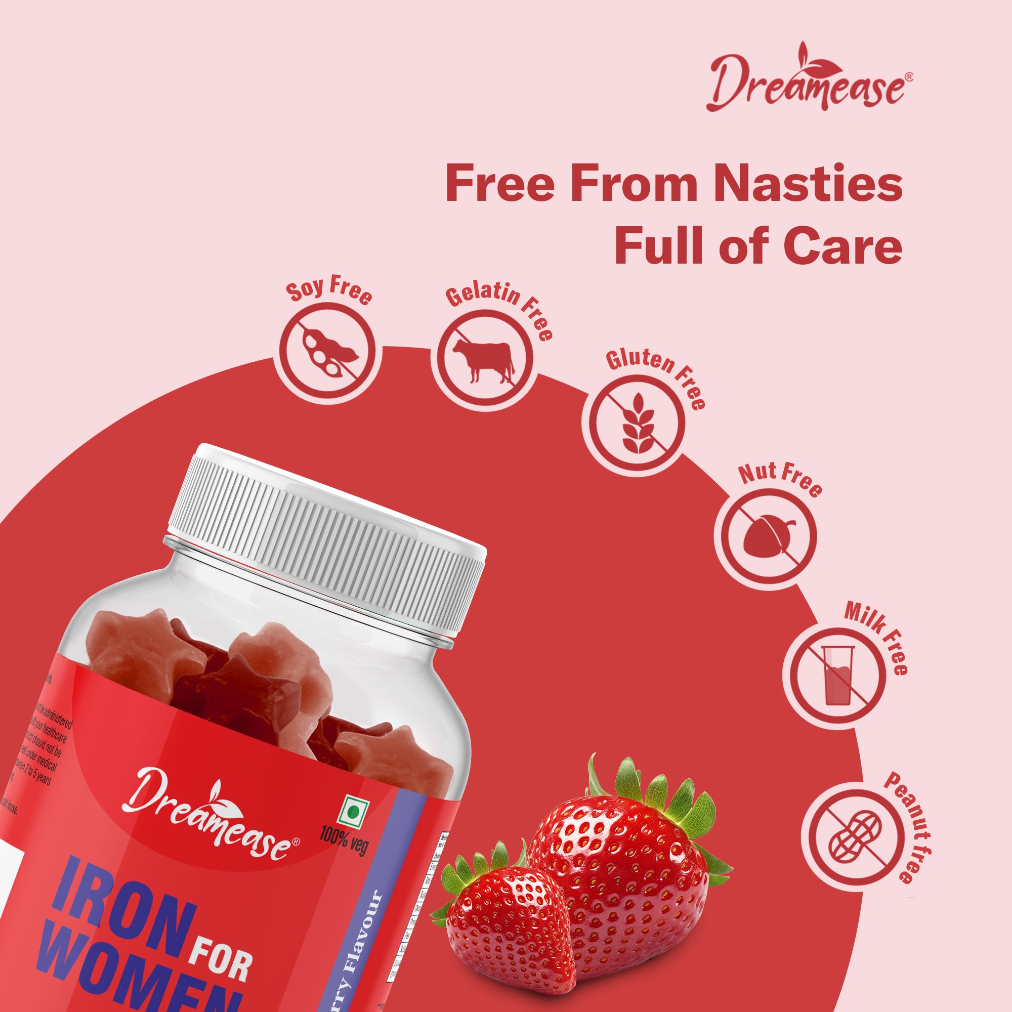 Dreamease Iron Gummies