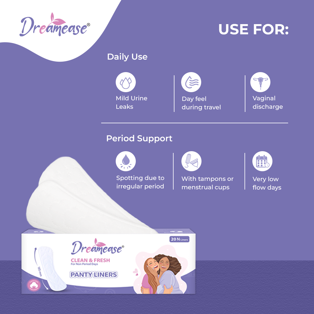 Dreamease Panty Liner | Pack of 20