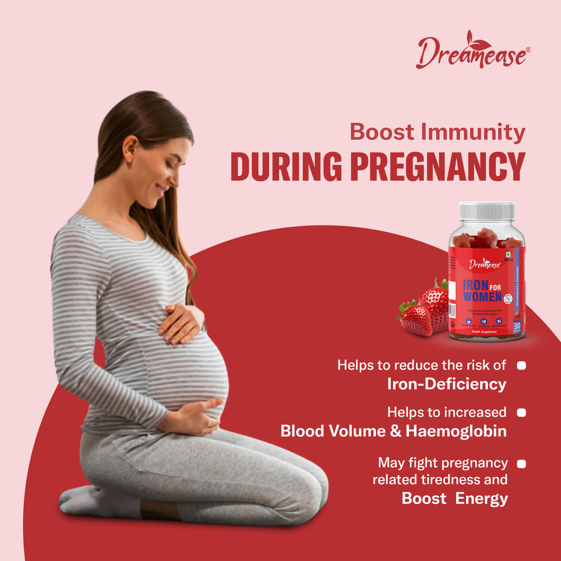 Dreamease Iron Gummies