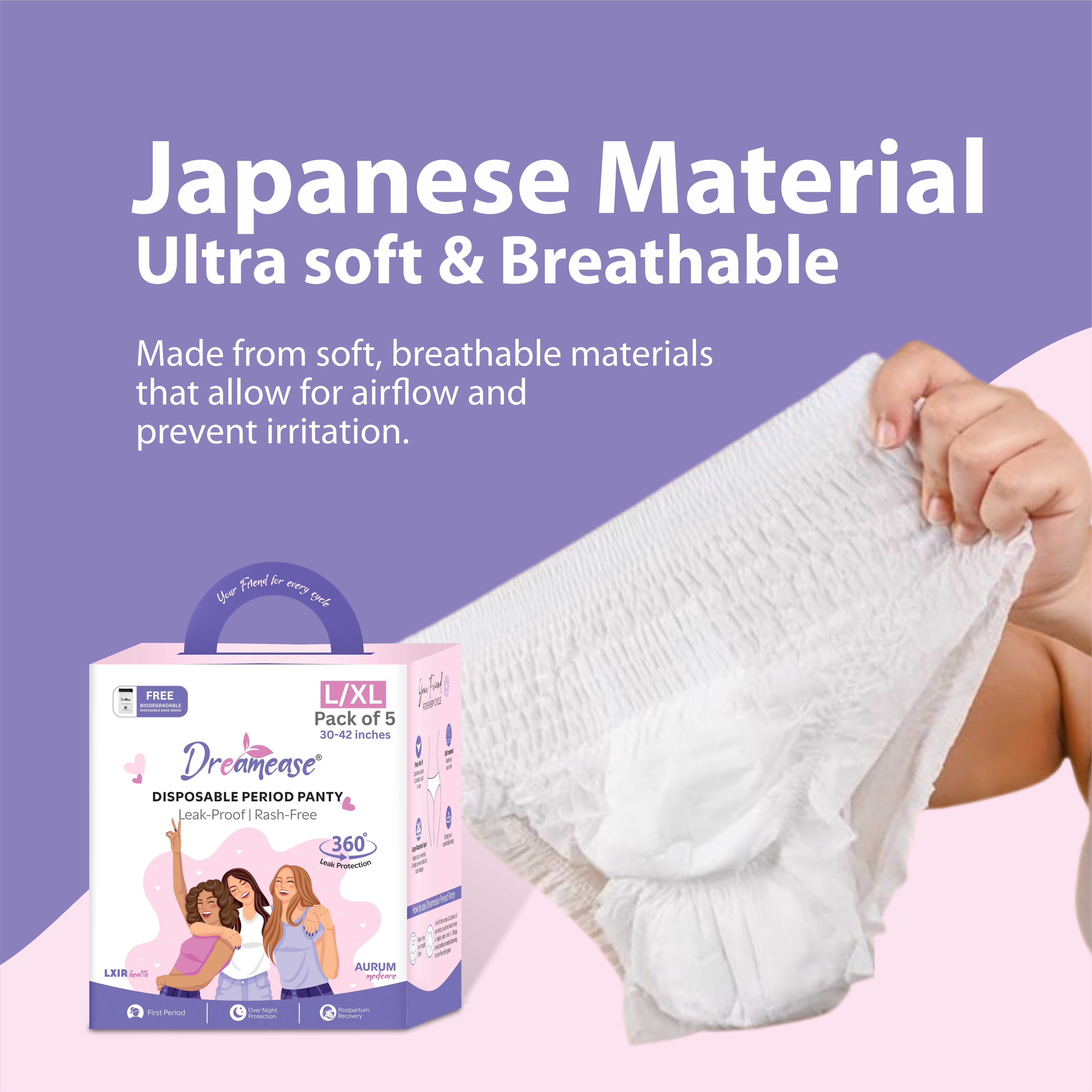 Disposable Period panty | Pack of 5