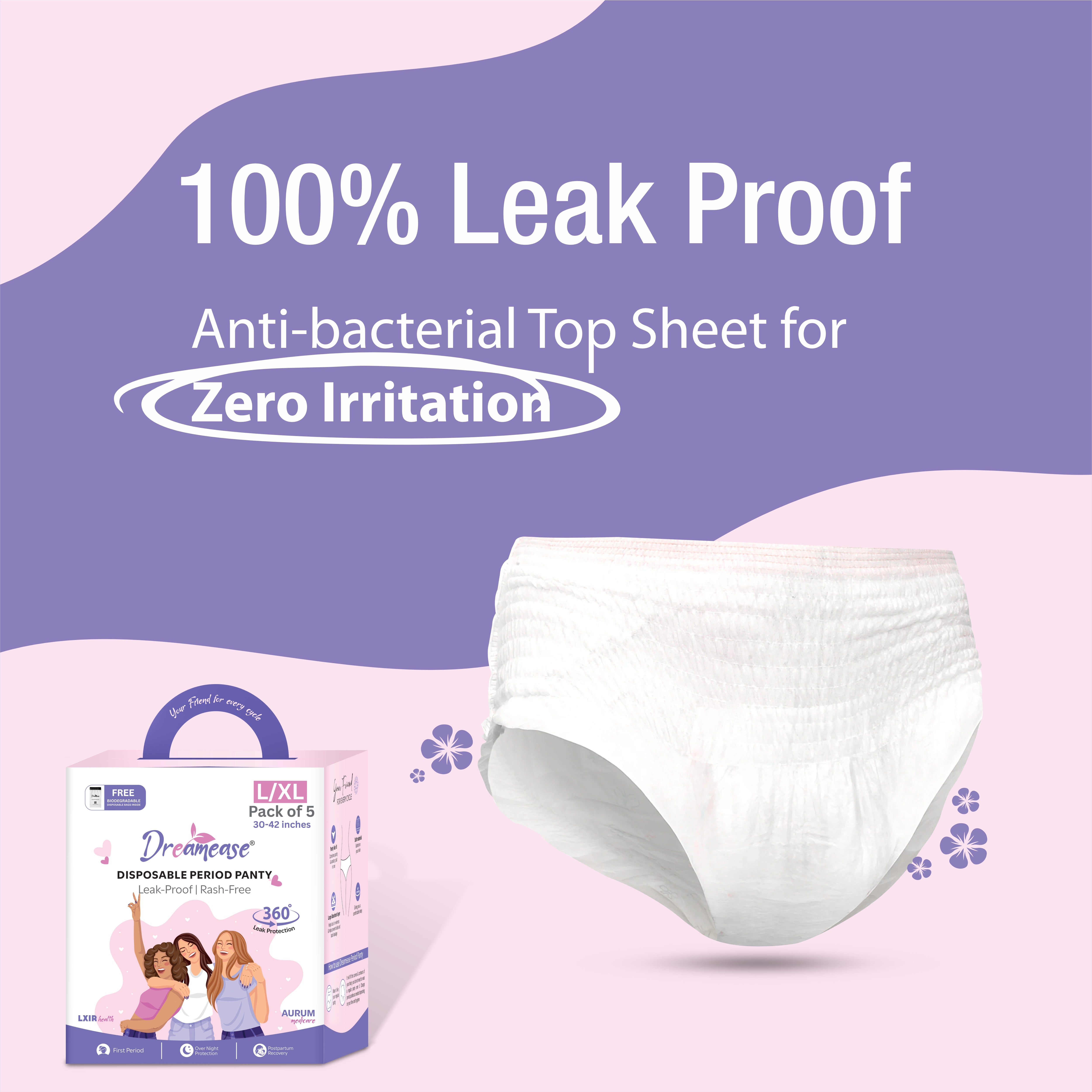 Disposable Period panty | Pack of 5