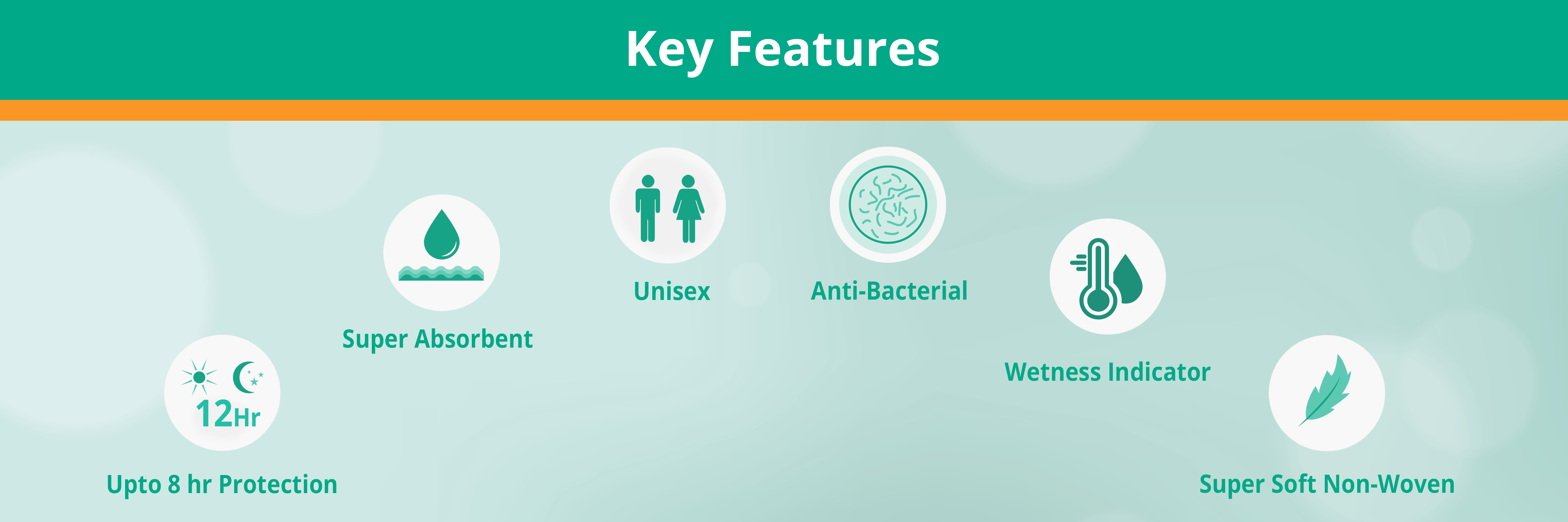 dreamease premium adult diaper upto 8 hours protection, super absorbent, unisex, anti-Bacterial, wetness indicator, super soft non-woven