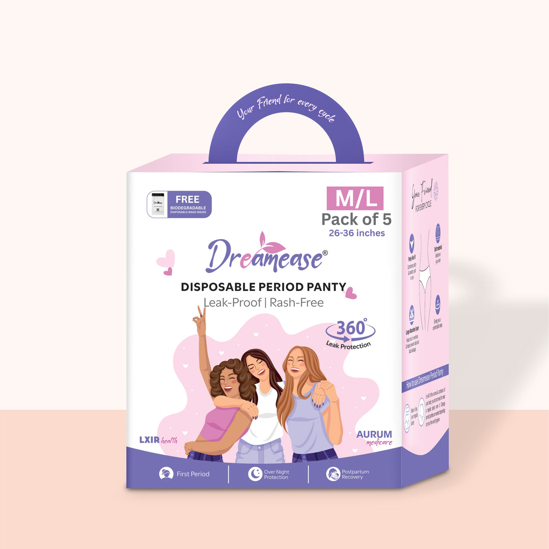 Disposable Period panty | Pack of 5