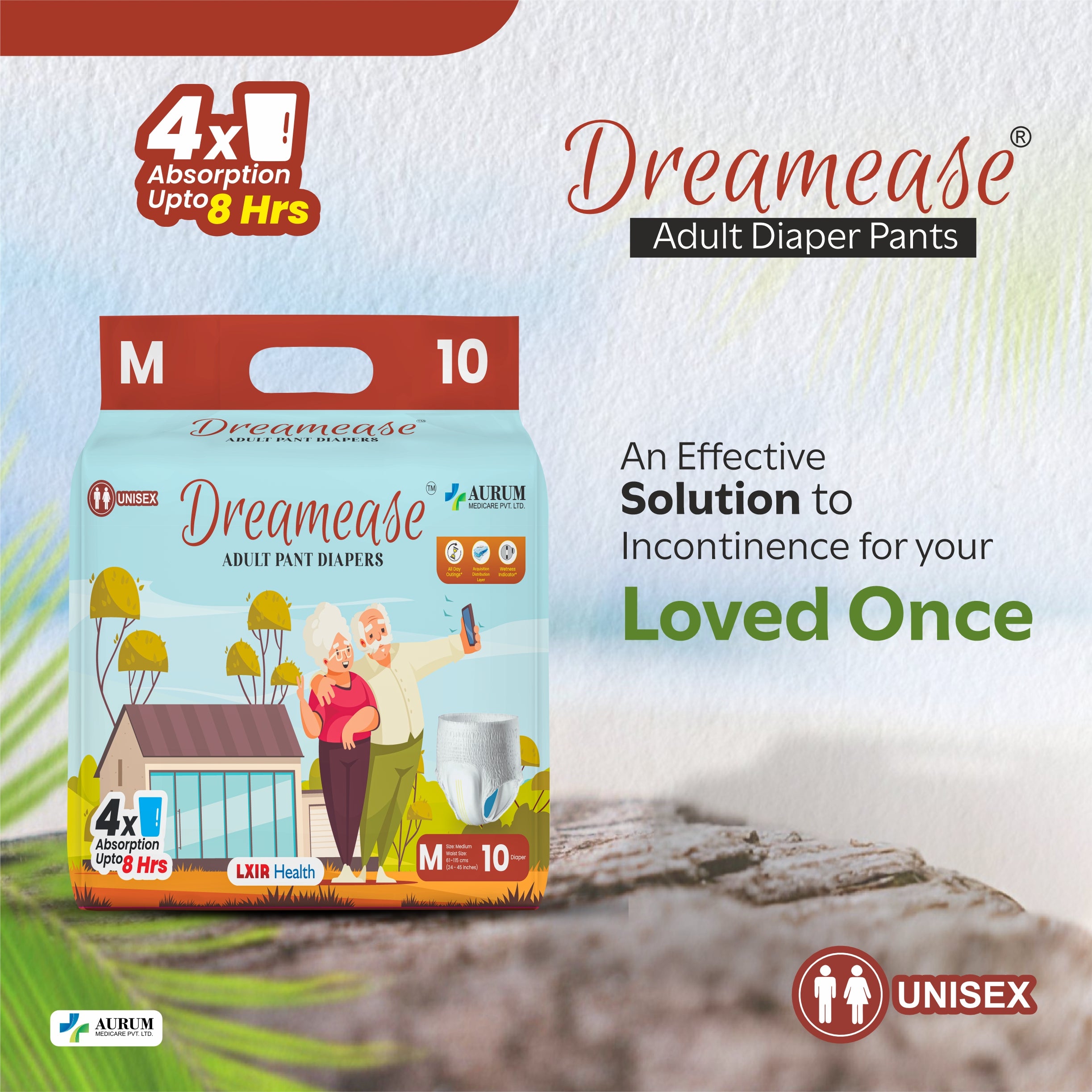 Adult Diaper | Pant Style |Leak-Proof, Advanced absorption Technology, Comfortable | Pack of 10